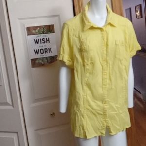 Light button up blouse